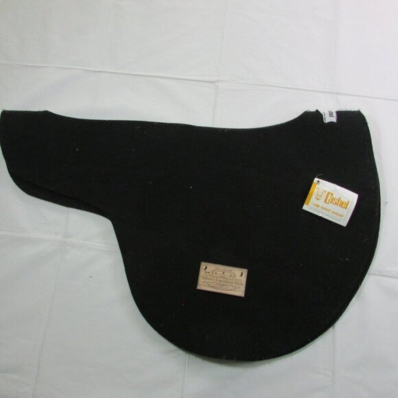 Cashel Soft Felt Western Saddle Pad Liner - Black - Large - Picture 1 of 6